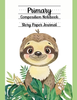 Paperback Primary Composition Notebook, Story Paper Journal Book