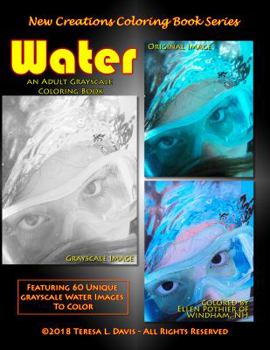 Paperback New Creations Coloring Book Series: Water Book