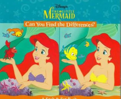 Disney's the Little Mermaid Can You Find the Differences?: A Seek & See Book - Book  of the Seek & See