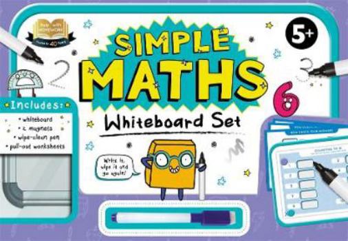 Paperback 5+ Simple Maths (Help With Homework Book and Whiteboard Set) Book