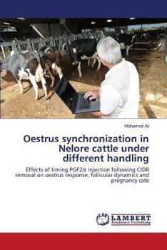 Paperback Oestrus Synchronization in Nelore Cattle Under Different Handling Book