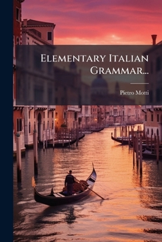 Paperback Elementary Italian Grammar... [Italian] Book