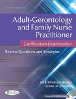 Paperback Adult-Gerontology and Family Nurse Practitioner Certification Examination: Review Questions and Strategies Book