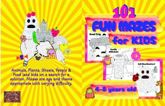 Paperback 101 Fun Mazes For Kids 4 – 8 Years Old | A Puzzle Activity Book For Curious Problem-Solving Kids: Animal, Plant, People & Food Themed Age Appropriate Mazes Of Varying Difficulty Book