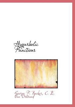 Paperback Hyperbolic Functions Book