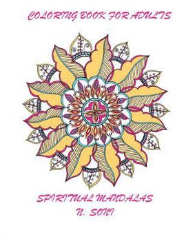 Paperback Coloring Book for Adults: Spiritual Mandalas Book