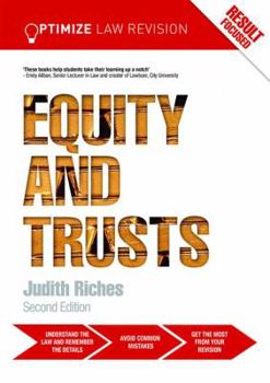 Paperback Optimize Equity and Trusts Book