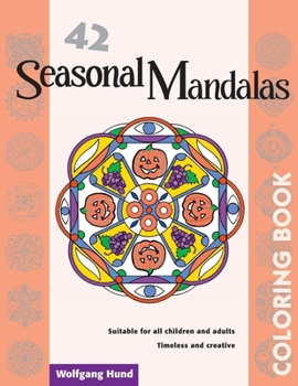 Paperback 42 Seasonal Mandalas Coloring Book