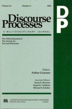 Paperback Argumentation in Psychology: A Special Double Issue of Discourse Processes Book