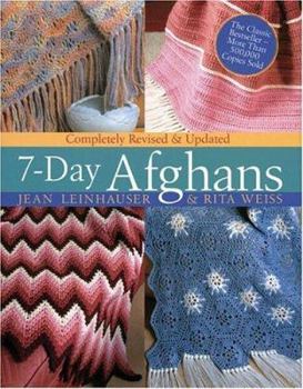 Hardcover The 7-Day Afghan Book