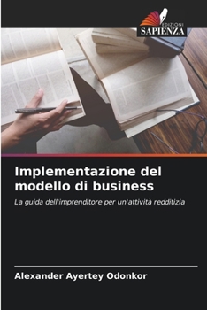 Paperback Implementazione del modello di business [Italian] Book