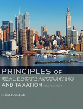 Hardcover Principles of Real Estate Accounting and Taxation Book