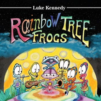 Paperback Rainbow Tree Frogs Book