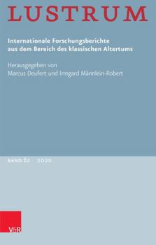 Paperback Lustrum Band 62 - 2020 Book