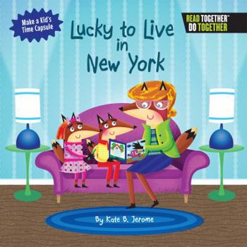 Hardcover Lucky to Live in New York Book