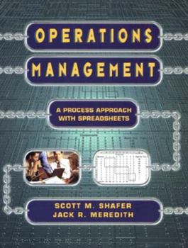 Hardcover Operations Management: A Process Approach with Spreadsheets Book