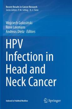 Paperback Hpv Infection in Head and Neck Cancer Book