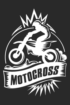 Motocross: Motocross Notebook Blank Dot Grid Dirt Bike Journal dotted with dots 6x9 120 Pages Checklist Record Book Take Notes Gift Planner Paper Men ... Motorsport Motocross Dirt Bike Lovers Fans