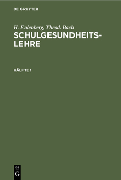 Hardcover Schulgesundheitslehre Schulgesundheitslehre [German] Book
