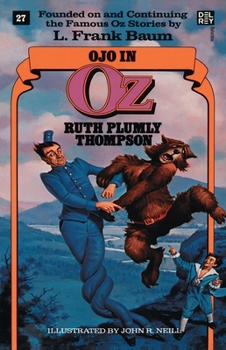 Paperback Ojo in Oz (Wonderful Oz Books, No 27) Book