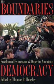 The Boundaries of Freedom of Expression & Order in American Democracy - Book  of the Symposia on Democracy