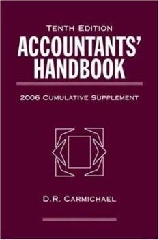Paperback Accountants' Handbook: 2006 Cumulative Supplement Book