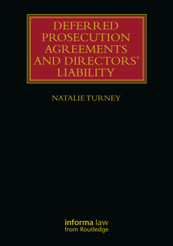 Hardcover Deferred Prosecution Agreements and Directors' Liability Book