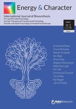 Paperback Energy & Character - Volume 12 - N.3: September 1891 - International Journal of Biosynthesis Book