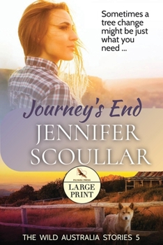 Paperback Journey's End: Large Print [Large Print] Book