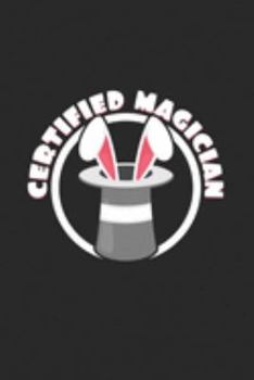 Certified magician: 6x9 Magician | grid | squared paper | notebook | notes