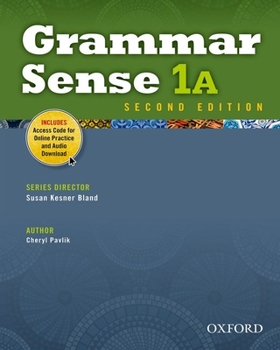 Paperback Grammar Sense 1A with Access Code Book