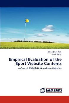 Paperback Empirical Evaluation of the Sport Website Contents Book