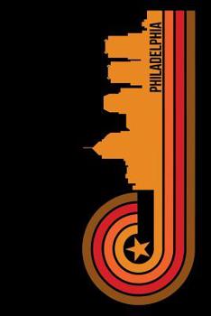 Philadelphia: 6x9 College Ruled Notebook To Write In with Skyline of Philadelphia, Pennsylvania