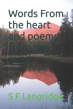 Paperback Words From the heart and poems from the mind Book