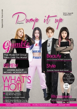 Paperback Pump it up Magazine - K-Pop Sensation RUMBLE G - August 2021 Book