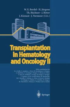 Paperback Transplantation in Hematology and Oncology II Book