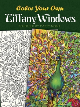 Paperback Color Your Own Tiffany Windows Book