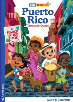 Hardcover Tiny Travelers Puerto Rico Treasure Quest Book