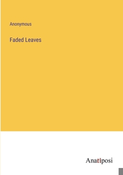 Paperback Faded Leaves Book