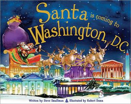 Hardcover Santa Is Coming to Washington D.C. Book