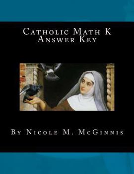 Paperback Catholic Math K Answer Key Book