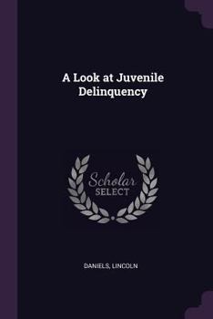 Paperback A Look at Juvenile Delinquency Book