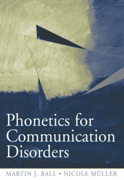 Paperback Phonetics for Communication Disorders Book