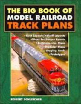 Paperback Big Book of Model Railroad Track Plans Book