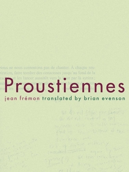 Paperback Proustiennes Book