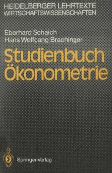 Paperback Studienbuch Ökonometrie [German] Book