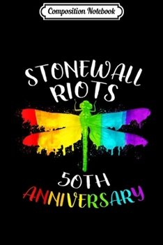 Composition Notebook: Stonewall Riots 50th Anniversary Dragonfly  Journal/Notebook Blank Lined Ruled 6x9 100 Pages