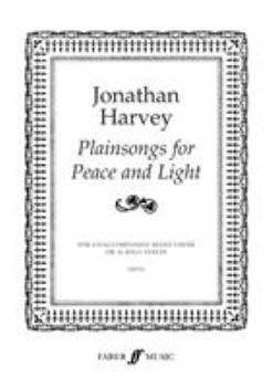 Sheet music Plainsongs for Peace and Light Book