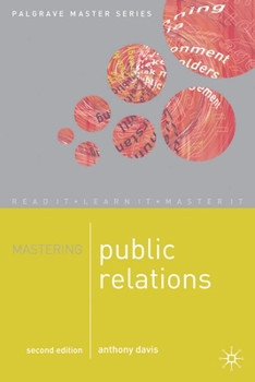 Paperback Mastering Public Relations Book
