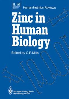 Paperback Zinc in Human Biology Book